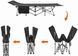 Раскладушка KingCamp Oversize Lightweight Folding Camping Cot. Black