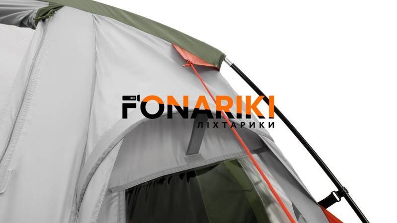 Намет п'ятимісний Easy Camp Huntsville 500 Green/Grey (120407)