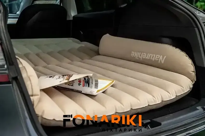 Килимок надувний Naturehike CNH22DZ003 без насоса 182х130х13cm Sand