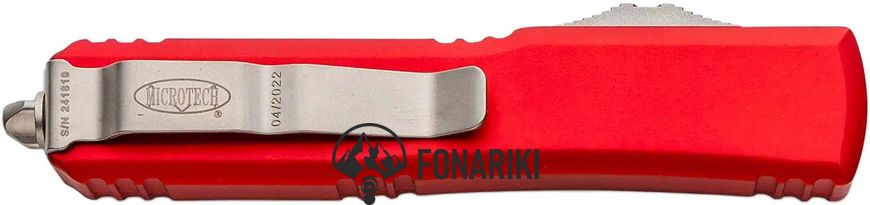 Ніж Microtech Ultratech Double Edge Stonewash DS Red