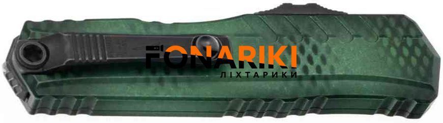 Нож Microtech Cypher II D/E Black Blade X-51 Handle Green