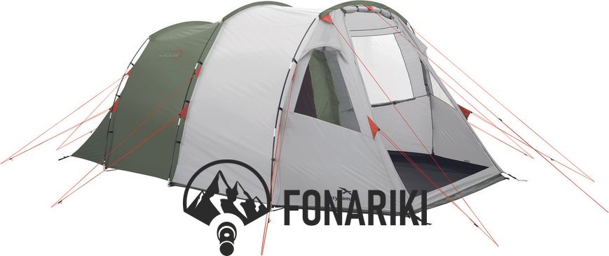 Палатка пятиместная Easy Camp Huntsville 500 Green/Grey (120407)