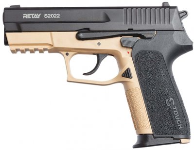 Пистолет стартовый Retay S2022 калибр 9 мм. Цвет - sand