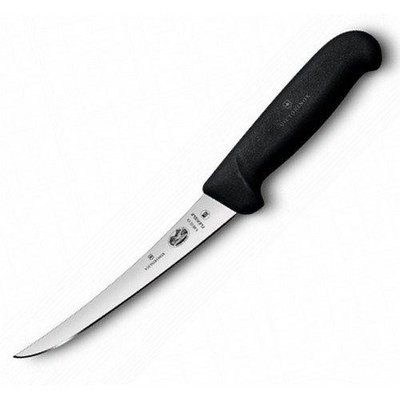 Нож кухонный Victorinox Fibrox Boning Flex обвалочный 15 см черный (Vx56613.15)