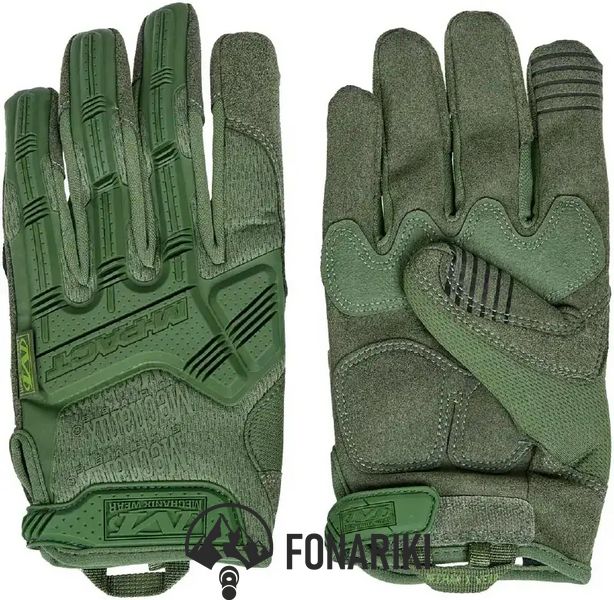 Тактические перчатки Mechanix M-Pact Olive Drab XXL, XXL