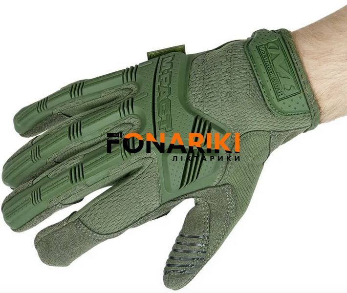 Тактичні рукавиці Mechanix M-Pact Olive Drab L