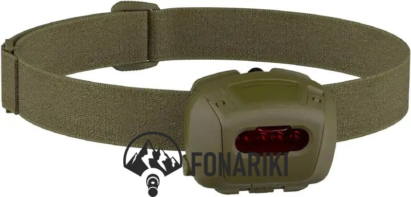 Фонарь налобный Princeton Tec Quad Tactical 78 lm Olive Drab