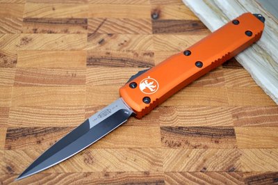 Нож Microtech Ultratech Bayonet Black Blade. Цвет: orange