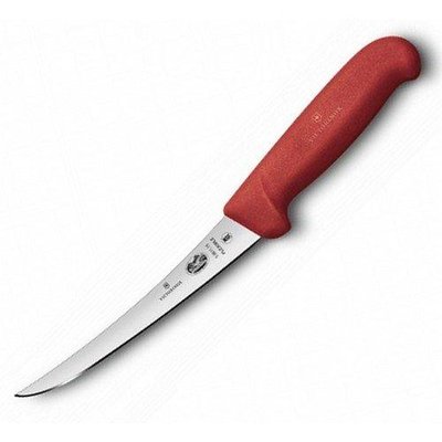 Нож кухонный Victorinox Fibrox Boning Flex обвалочный 15 см красный (Vx56611.15)