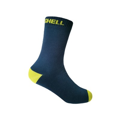 Шкарпетки дитячі водонепроникні Dexshell Ultra Thin Children Sock M (синьо/жовтий) L