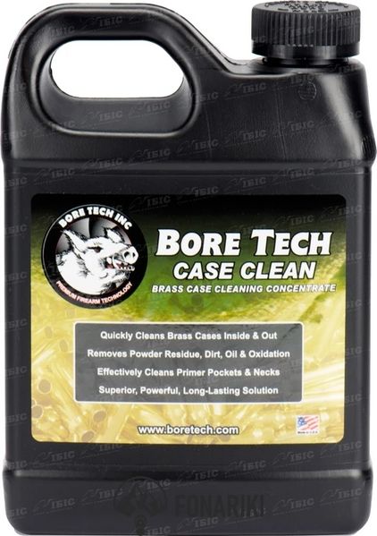 Засіб для чищення гільз Bore Tech CASE/CARTRIDGE CLEANER. Об'єм - 946 мл