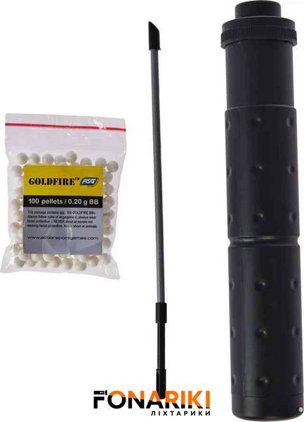 Пистолет страйкбольный ASG DL 60 SOCOM Spring кал.6 мм Black