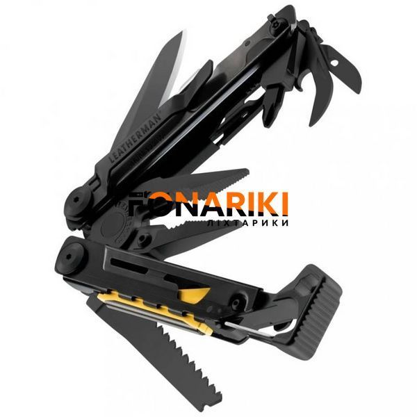 Мультиінструмент LEATHERMAN SIGNAL BLACK, синтетичний чохол, картонна коробка