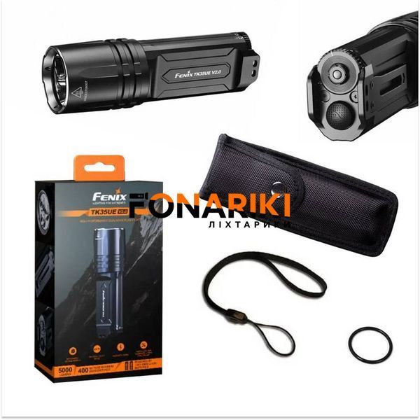 Фонарь Fenix TK35UE V2.0 (5000 лм, 18650)