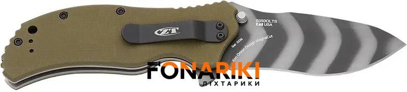 Ніж ZT 0350OLTS Green