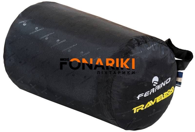 Спальний мішок Ferrino Travel 200/+5&deg;C Deep Blue/White Left (86320HBB)