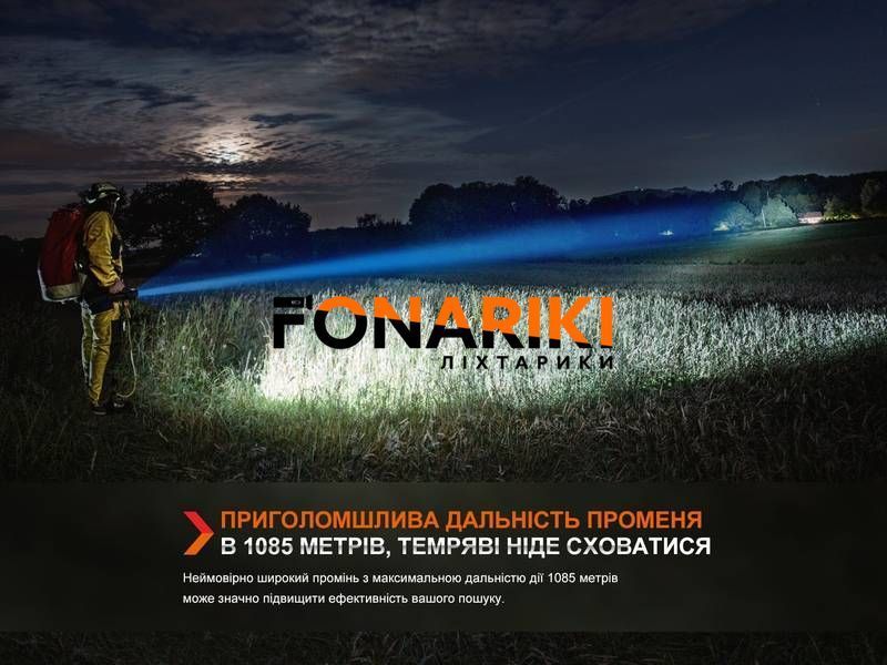 Фонарь ручной Fenix LR60R