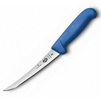 Нож кухонный Victorinox Fibrox Boning Flex обвалочный 15 см синий (Vx56612.15)