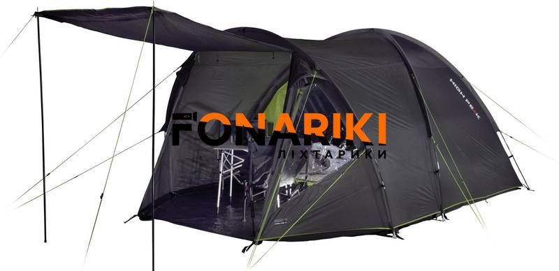 Палатка пятиместная High Peak Samos 5 Dark Grey/Green (11517)