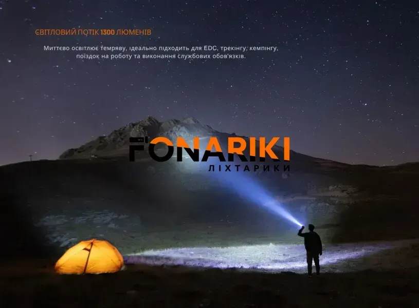 Фонарь Fenix PD26R ACE black