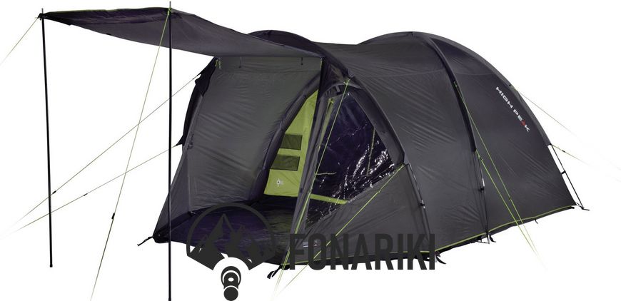 Палатка пятиместная High Peak Samos 5 Dark Grey/Green (11517)