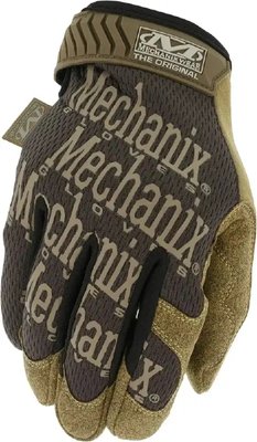 Тактичні рукавички Mechanix Original Brown, L