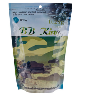 Страйкбольні кульки BB King Normal 6 мм 0,25 г 1кг/уп