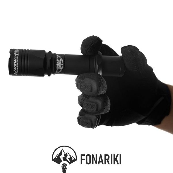 Фонарь Armytek Dobermann Pro / Black / XHP35 HI
