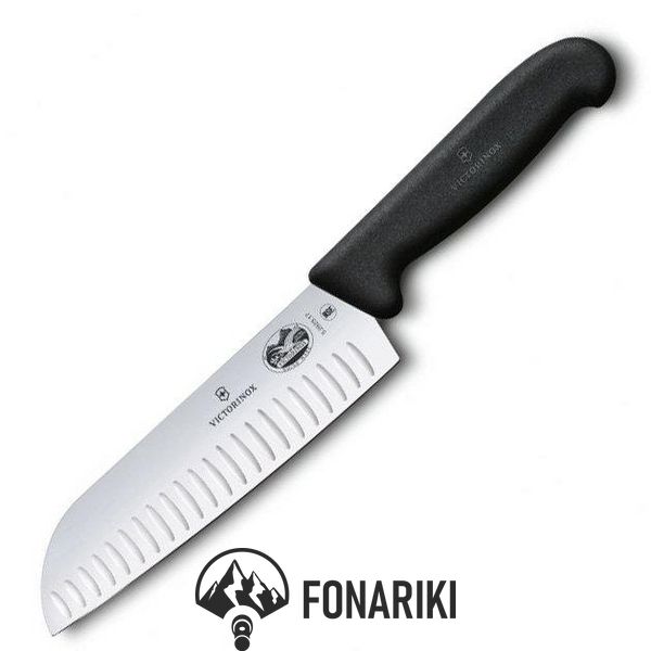 Нож кухонный Victorinox Fibrox Santoku 17см (5.2523.17)