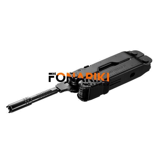 Мультинструмент LEATHERMAN Super Tool 300M BLACK, чехол MOLLE (черн), картонная коробка