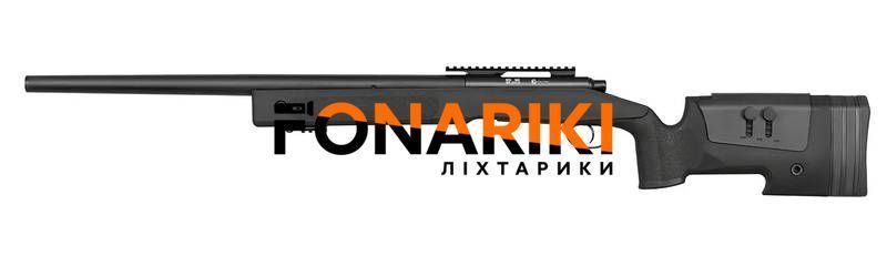 Гвинтівка страйкбольна Evolution M40 Spring 6 мм Black
