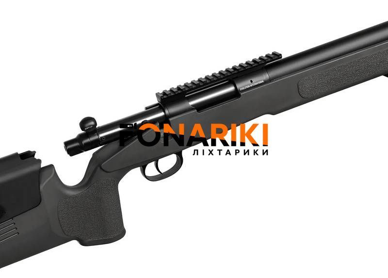 Гвинтівка страйкбольна Evolution M40 Spring 6 мм Black