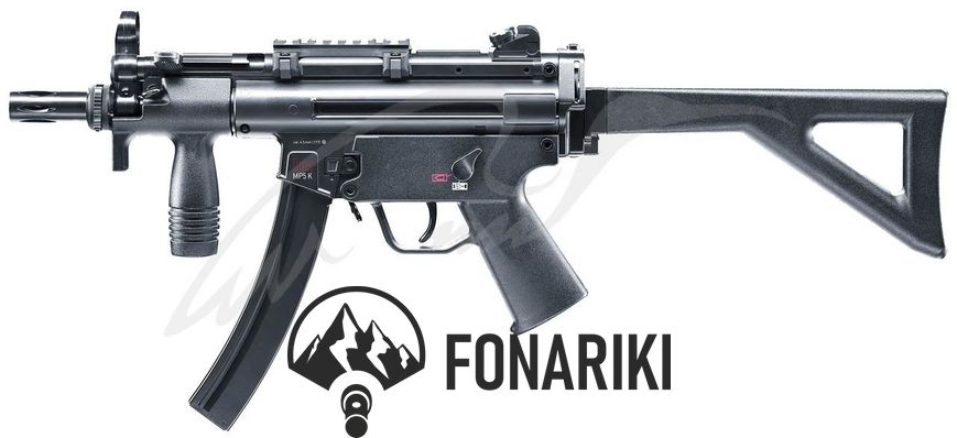 Пневматична гвинтівка Umarex HK MP5 K-PDW Blowback кал. 4.5 мм BB