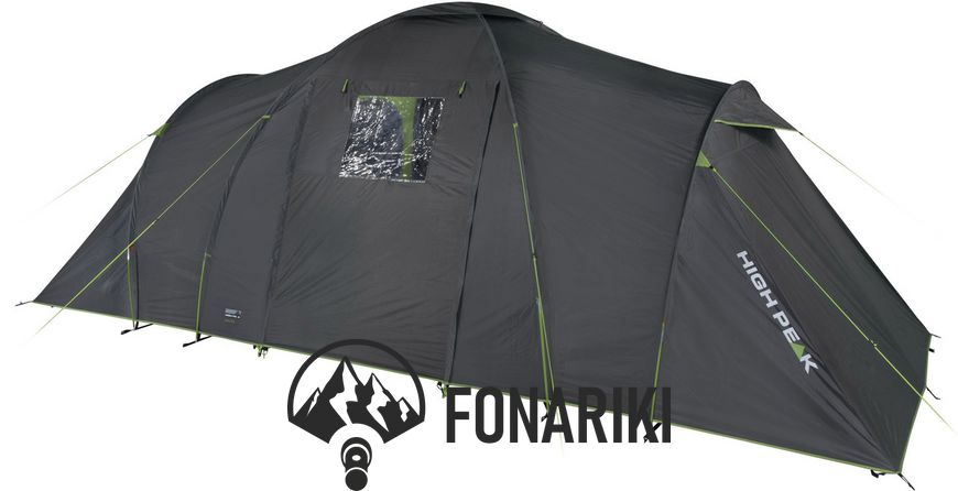 Намет чотиримісний High Peak Como 4.0 Dark Grey/Green (10260)