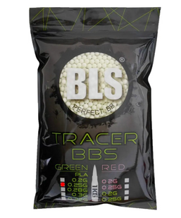 Страйкбольні кульки BLS Bio-Tracer Green 6 мм 0,25 г 2000 шт