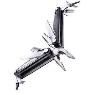Мультитул Leatherman Charge AL, кожаный чехол + жестяная коробка (830708)