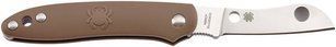 Ніж Spyderco Roadie coyote brown