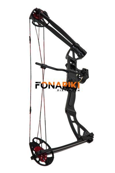 Лук блочный Poe Lang Rex 15-55 LBS черный