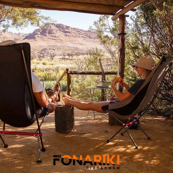 Кресло складное NaturehikeYL06 Alu Folding Moon Chair NH18Y060-Z, черный