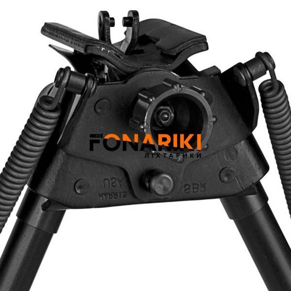 Сошки Harris Bipod S-BR на антабку. 15,2-22,9 см. Шарнірна база.