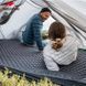 Матрас надувной сверхлегкий Naturehike CNH22DZ018, с мешком для надува, прямоугольный черный 196 см.