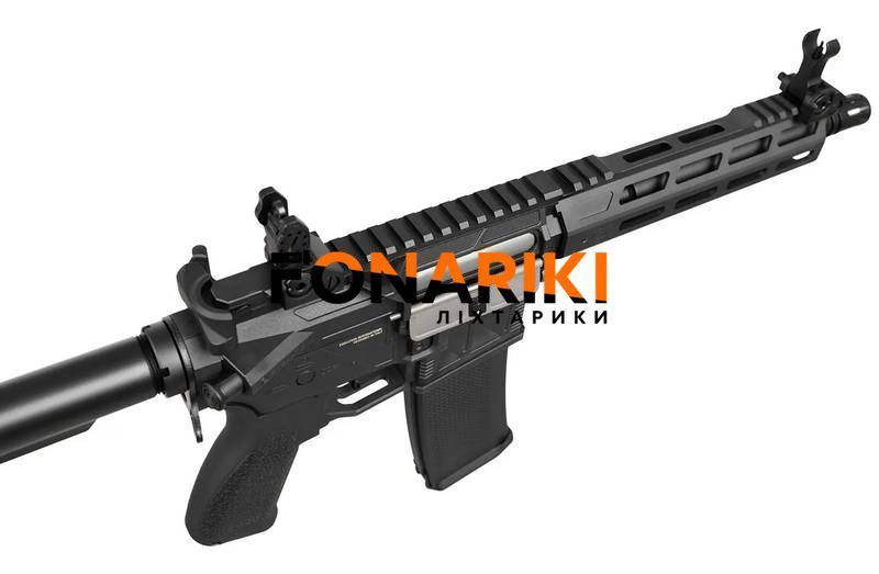 Гвинтівка страйкбольна Evolution Ghost S EMR Carbontech AEG 6 мм Black