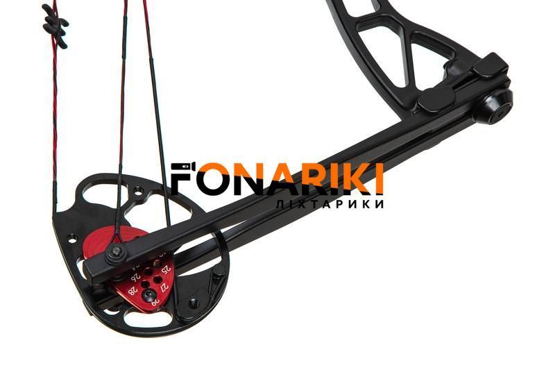 Лук блочный Poe Lang Rex 15-55 LBS черный