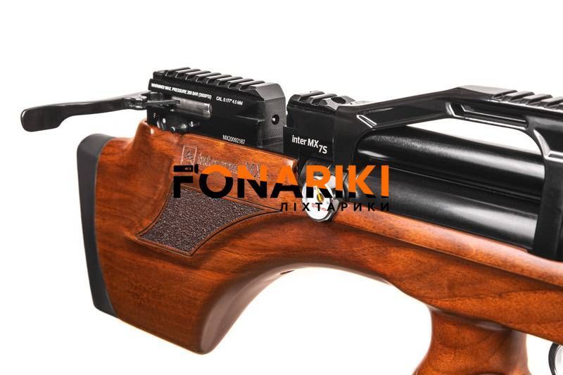 Пневматична PCP гвинтівка Aselkon MX7-S Wood кал. 4.5 дерево