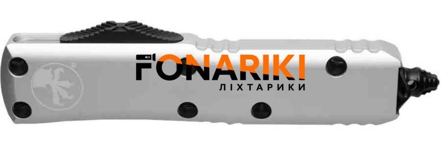 Ніж Microtech UTX-85 Drop Point S/E Black Blade Standard White