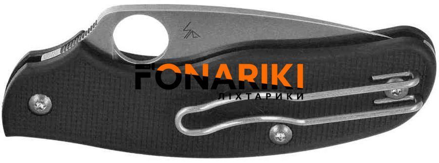 Ніж Spyderco Metropolitan Lightweight M398 Black