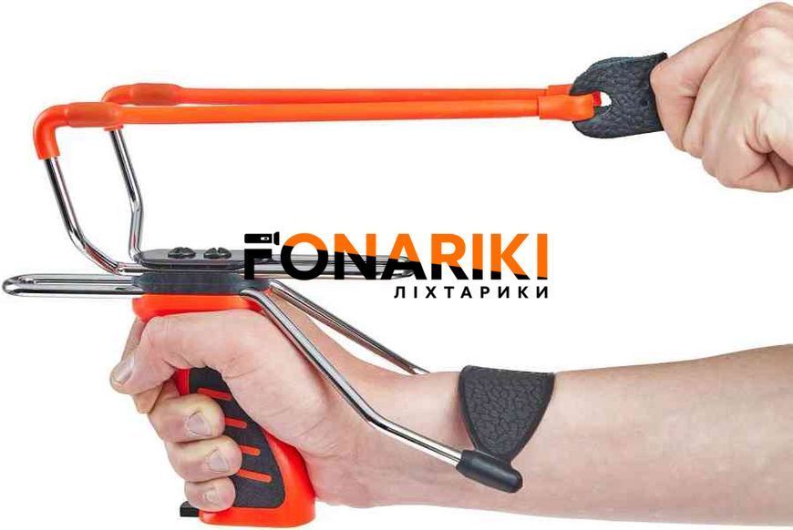 Рогатка Man Kung MK-SL06O с упором. Оранжевый