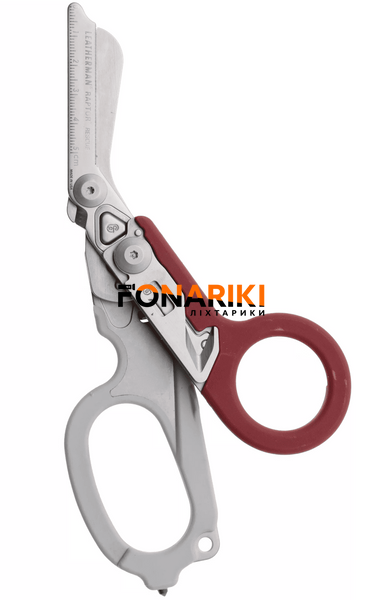 Мультиінструмент Leatherman Raptor Rescue Garnet, utility чехол