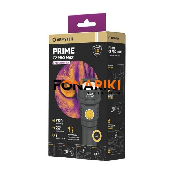 Фонарь Armytek Prime v4 C2 Pro MAX