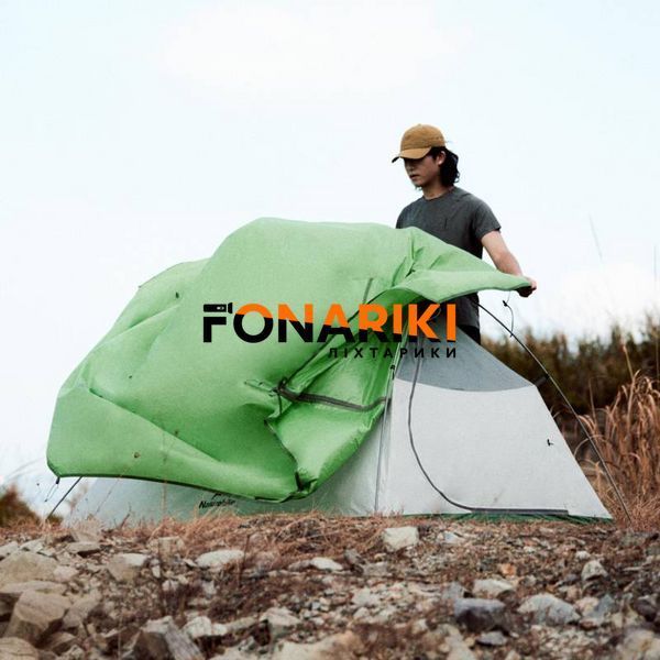 Намет надлегкий двомісний&nbsp;Naturehike Cloud Up Base&nbsp;2 CNK2450WS032, зелений